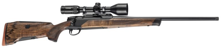 Sako 100 Wood -metsästyskivääri.